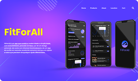 Fit For All — visão geral do projeto